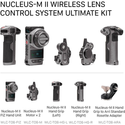 Nucleus-M II controlling ND filter on matte box.