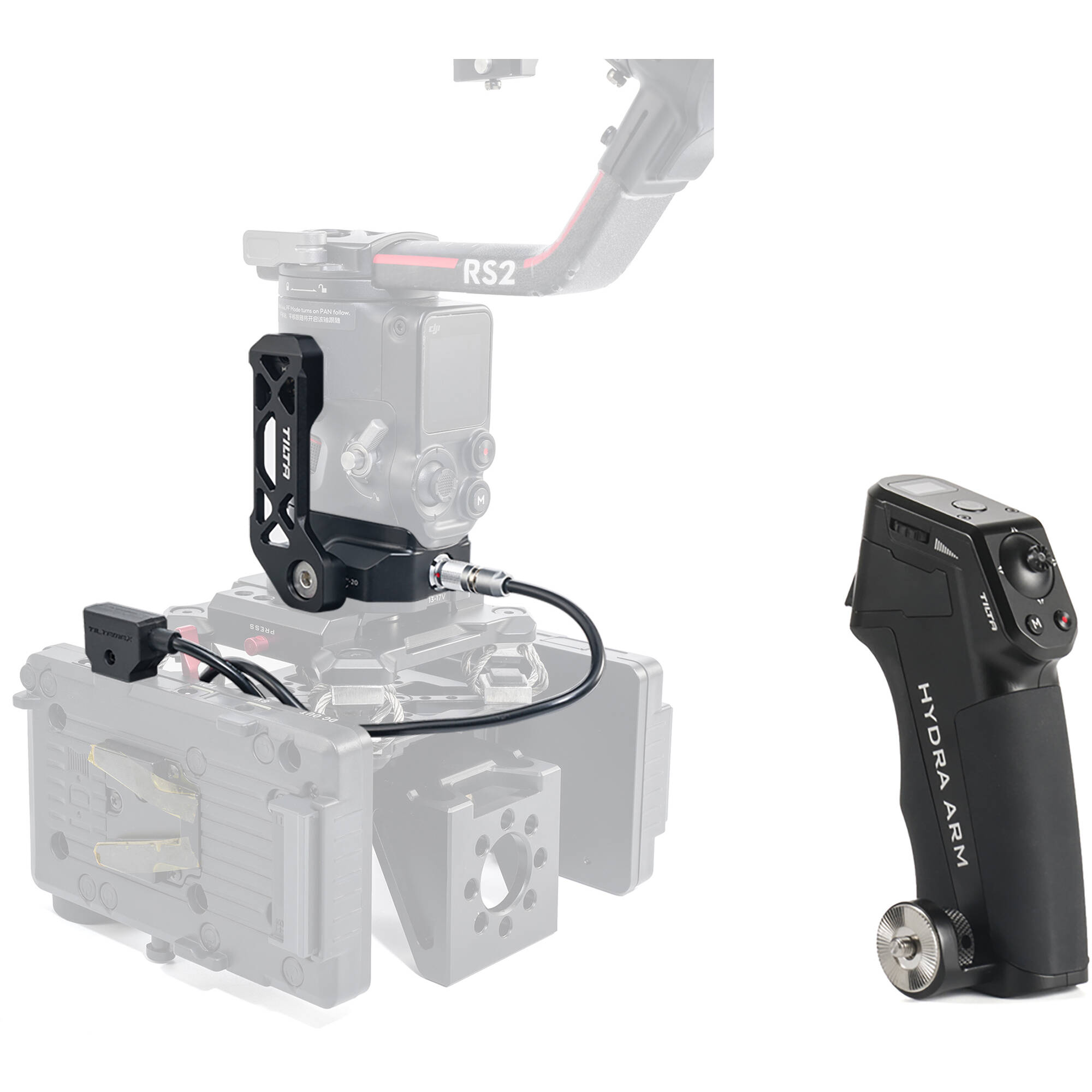 Tilta Remote Control Kit for DJI gimbal operation.