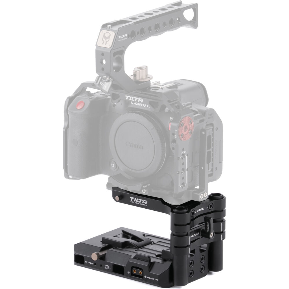 Tilta PD V-Mount Battery Baseplate with ARCA and USB-C ports