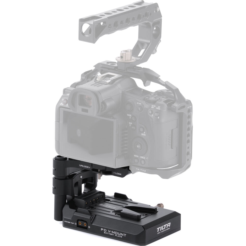 Tilta PD V-Mount Battery Baseplate with ARCA and USB-C ports