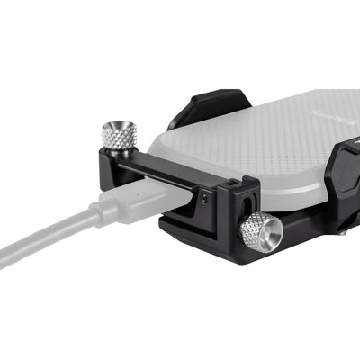 Universal SSD Drive Holder V2 for Tilta camera cages with cable clamp