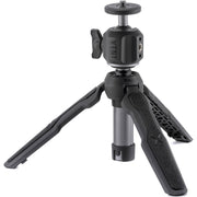 Tilta VT01 Extendable Vlog Tripod in Grey with adjustable legs, ball head, and cold shoe mount, ideal for smartphones and compact cameras.