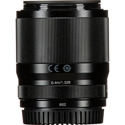 Tokina atx-m 33mm f/1.4 standard prime lens for Fujifilm X APS-C mirrorless cameras.
