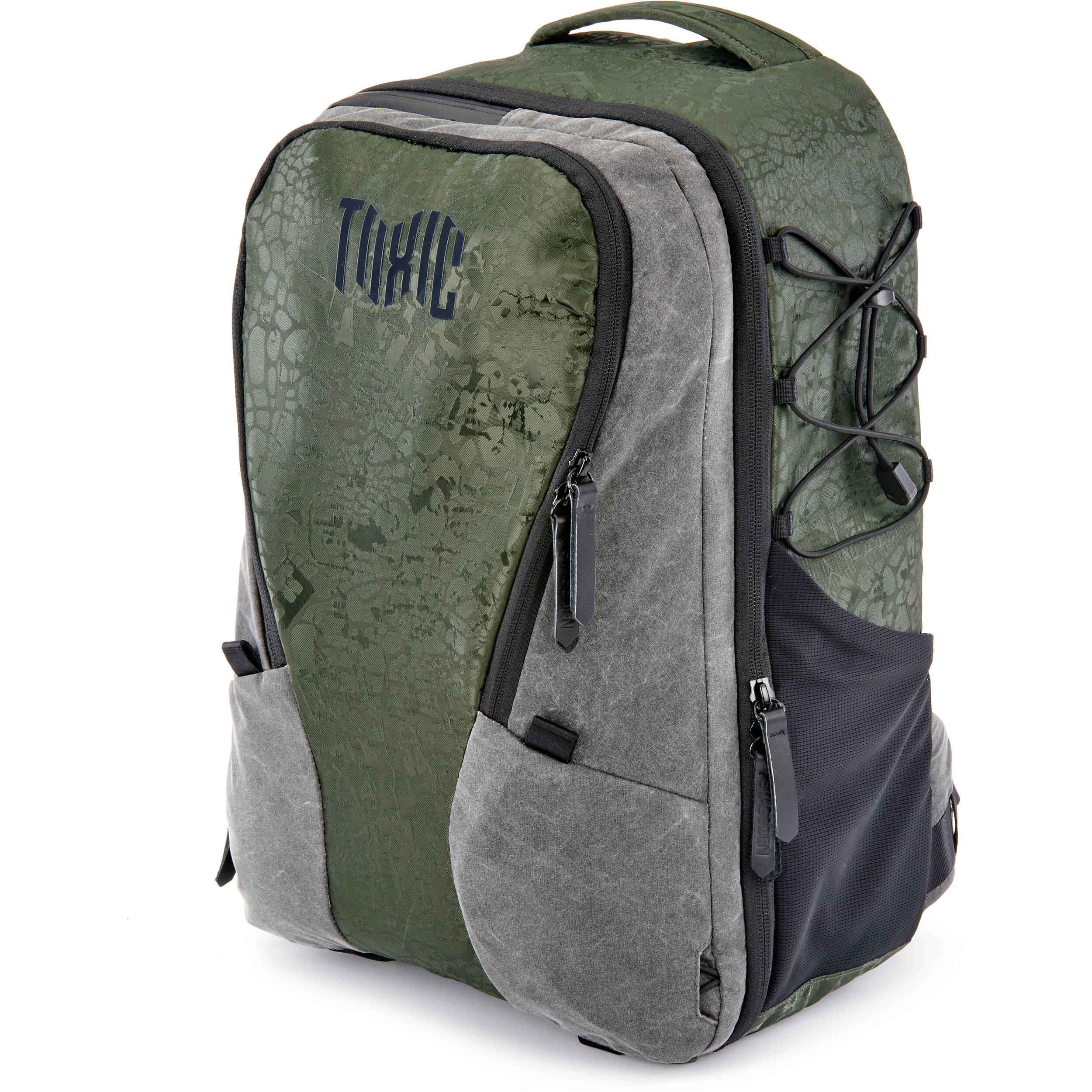Valkyrie camera backpack with adjustable dividers, tripod holder, water-resistant fabric, and padded interior for photography gear
