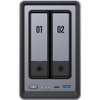 UGREEN NASync DXP2800 2-Bay NAS with 2.5GbE and RAID storage
