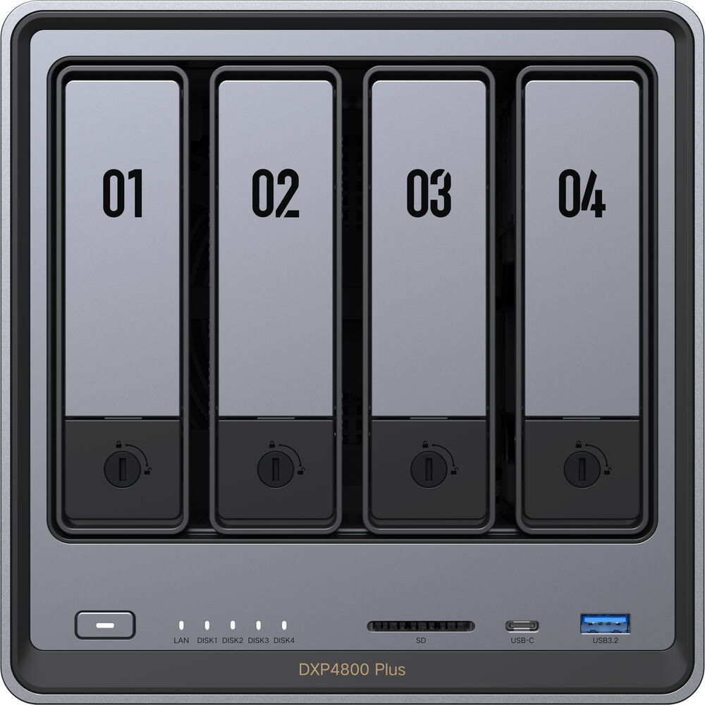 UGREEN NASync DXP4800 Plus 4-Bay NAS Enclosure | Data Management