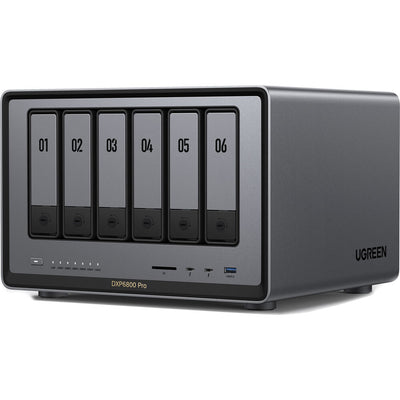 UGREEN NAS 6-bay system with cables and accessories kit