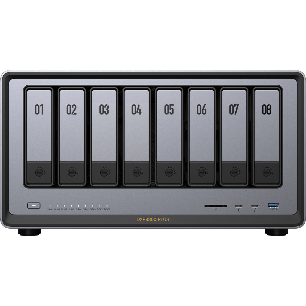 UGREEN 8 bay NAS with Intel Core CPU and dual 10GbE ports