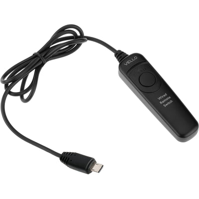 Vello RS-S2II Wired Remote Switch for Select Cameras with Sony Multi-Terminal Connector
