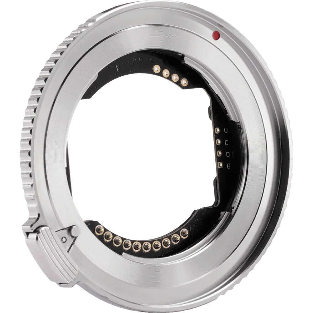 Viltrox E-Z AF adaptor connecting Sony E lens to Nikon Z camera