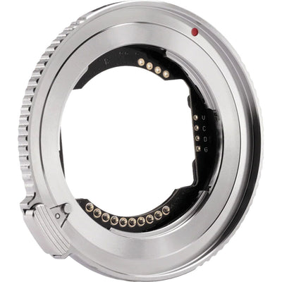 Viltrox E-Z AF adaptor connecting Sony E lens to Nikon Z camera