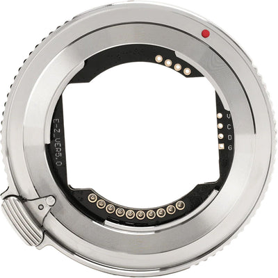 Viltrox E-Z AF adaptor connecting Sony E lens to Nikon Z camera