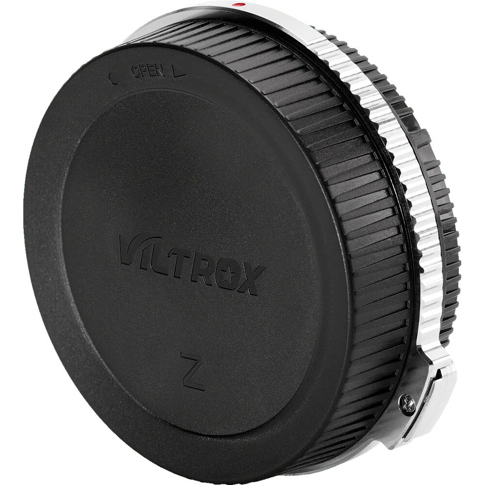 Viltrox E-Z AF adaptor connecting Sony E lens to Nikon Z camera