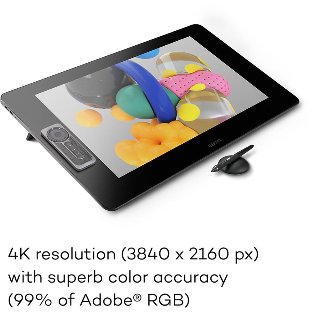 Wacom Cintiq Pro 24 creative pen display with Pro Pen 2 for professional digital art.