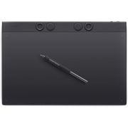 Wacom Intuos Pro tablet with customizable pen and controls.