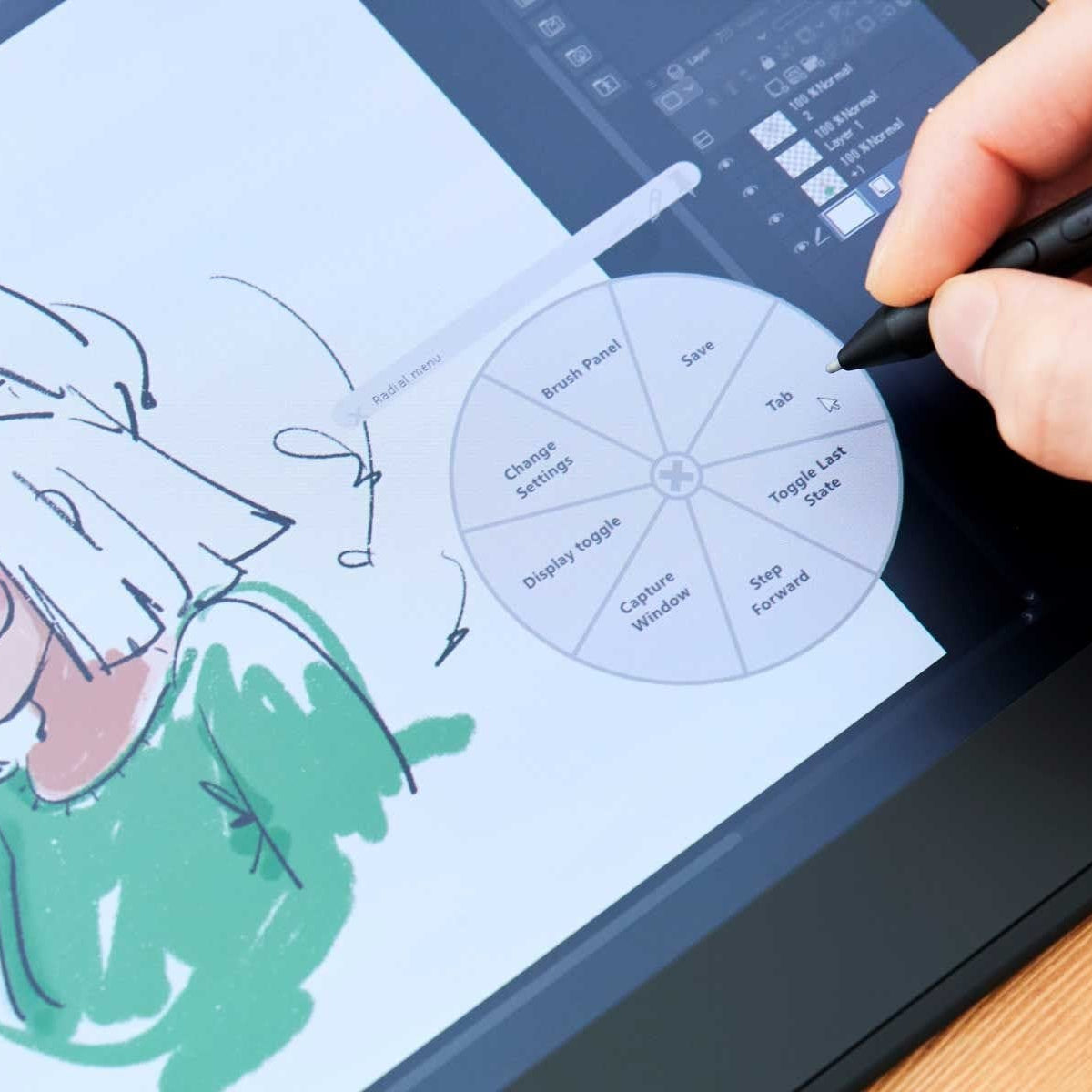 Wacom Movink 13: Slim, portable, OLED touchscreen for creatives.