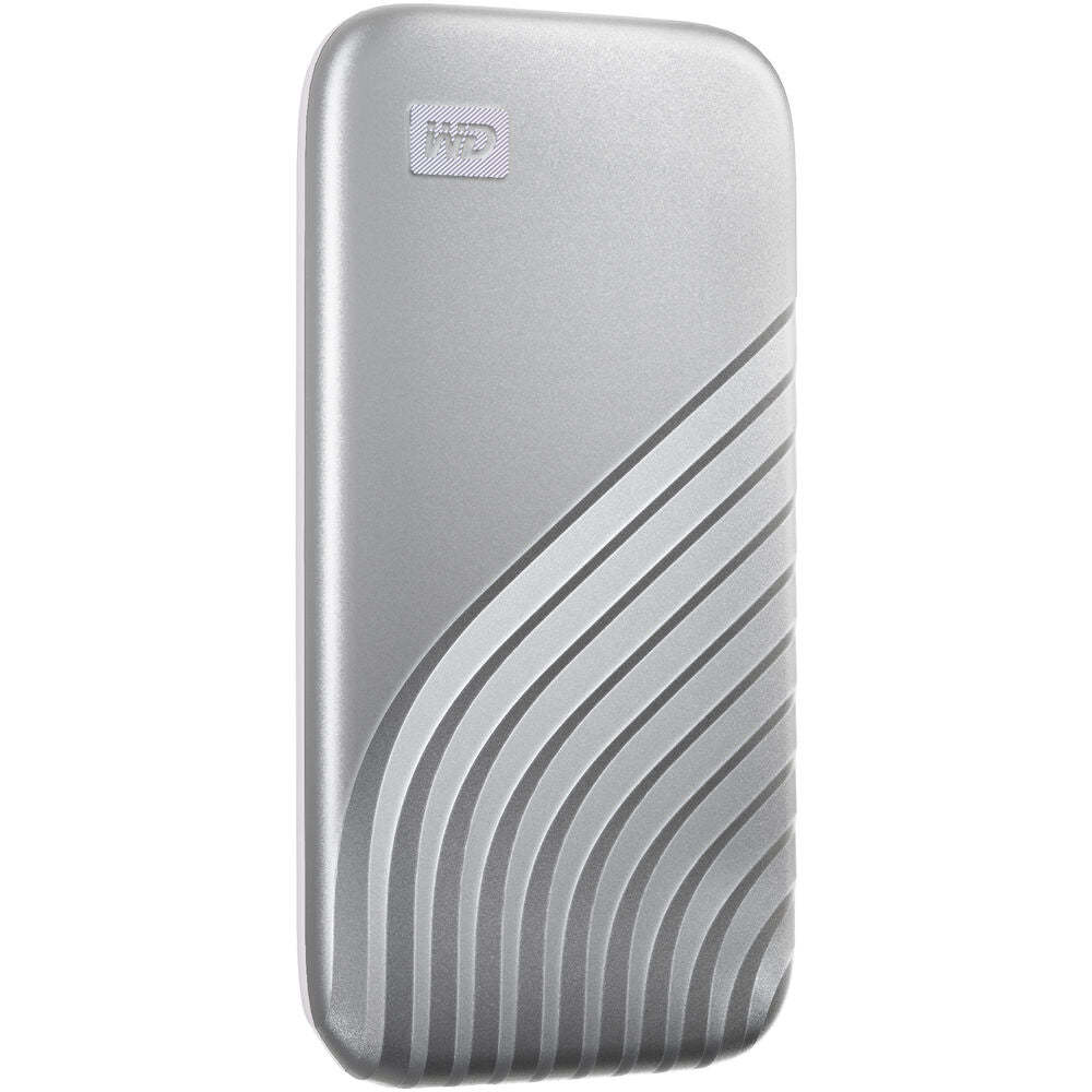 Transfer high-capacity media files with the portable Western Digital My Passport SSD Drive. Built for Mac or PC. Compatible with USB-C and USB-A ports.