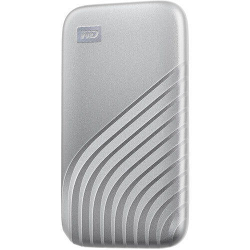 Transfer high-capacity media files with the portable Western Digital My Passport SSD Drive. Built for Mac or PC. Compatible with USB-C and USB-A ports.