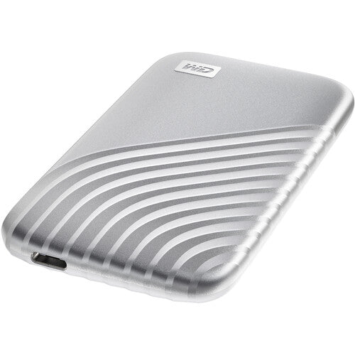 Transfer high-capacity media files with the portable Western Digital My Passport SSD Drive. Built for Mac or PC. Compatible with USB-C and USB-A ports.