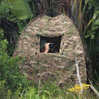 Wildhide Batis Dome Hide for discreet and portable wildlife photography concealment.