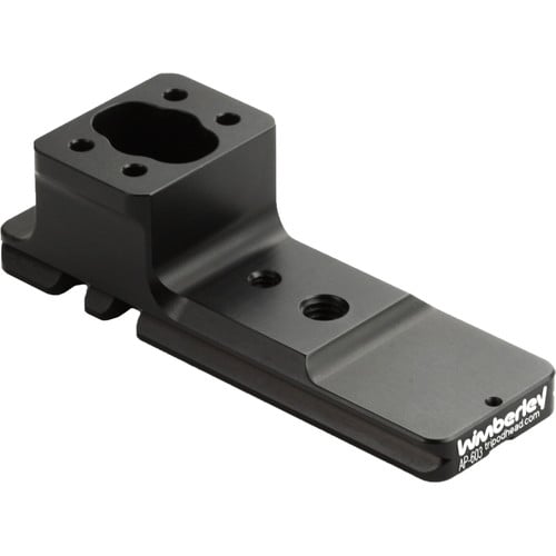 Wimberley AP-603 replacement foot for Canon 300mm f/2.8 IS II, 200-400mm f/4 IS, 400mm f/4 DO IS II and 500mm f/4 IS II, Arca-Swiss compatible.