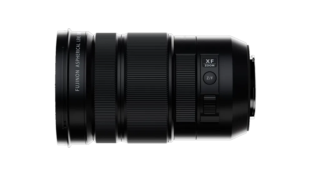 FUJIFILM XF 18-120mm f/4 LM PZ WR Lens with power zoom, constant aperture, and weather-sealed design for stills and video.