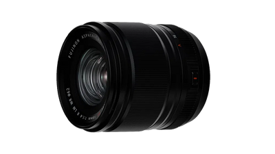 FUJIFILM XF 18mm f/1.4 R LM WR wide-angle prime lens with fast autofocus, f/1.4 aperture, and weather-resistant construction.