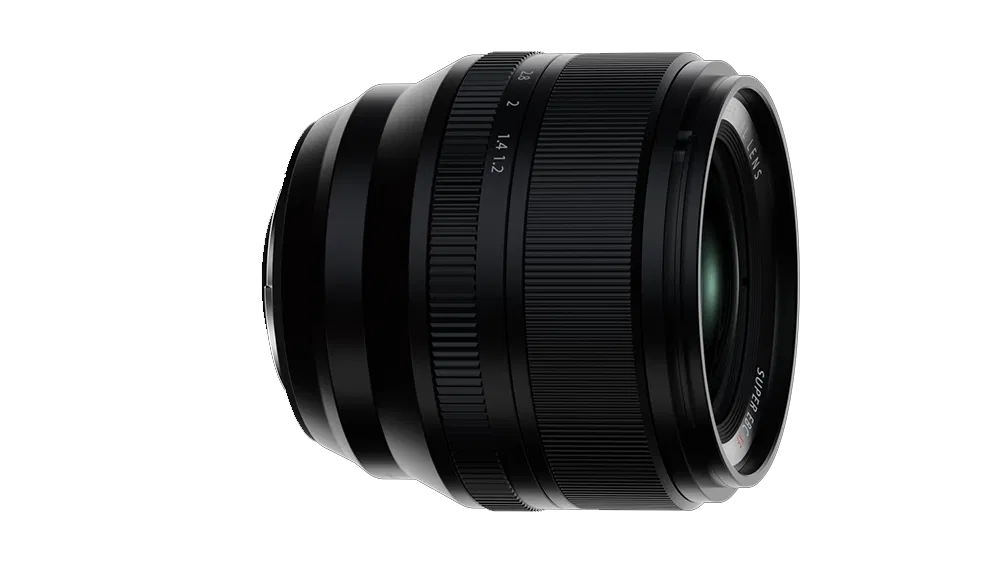 FUJIFILM XF 56mm f/1.2 R WR Lens for portraits and low-light photography with weather-sealed design and fast f/1.2 aperture.