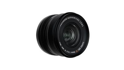 FUJIFILM XF 8mm f/3.5 R WR ultra-wide prime lens with weather sealing, compact design, and sharp edge-to-edge image quality.