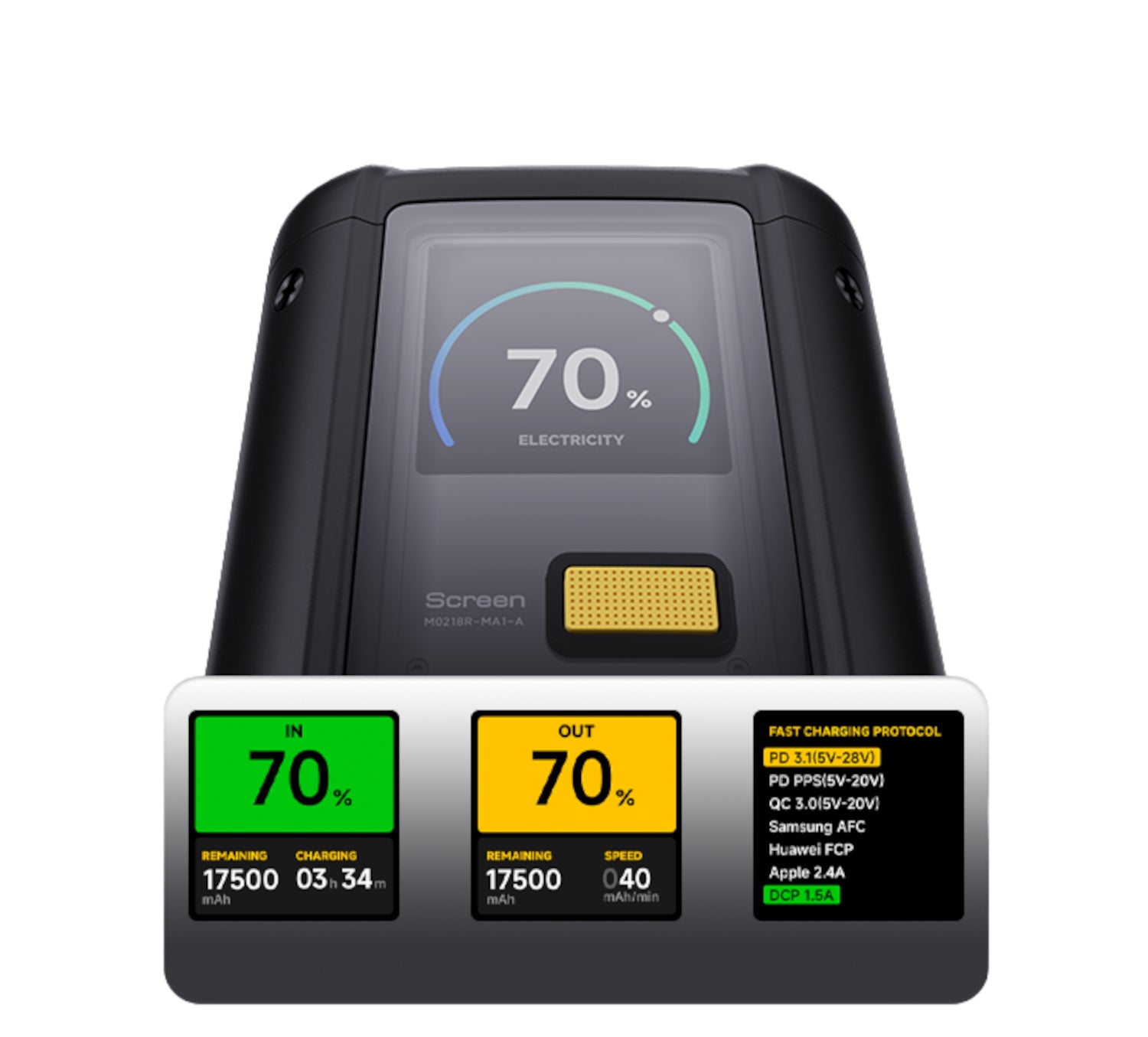 Xiaomi 212W Fast Charge Power Bank 25000mAh portable charger
