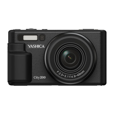 YASHICA City 200 compact digital camera with 10x optical zoom.