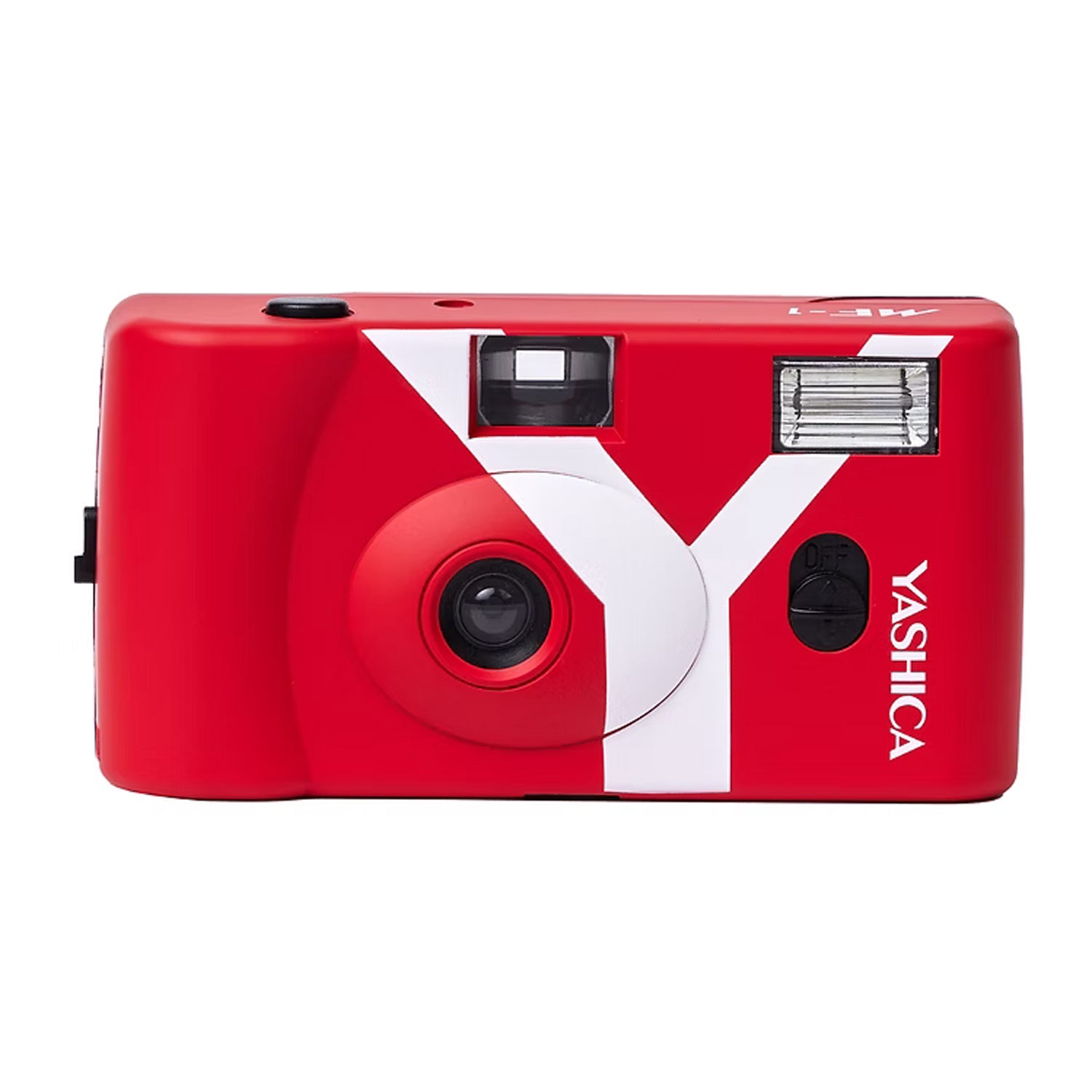 Yashica MF-1 Snapshot Camera Red | Reusable 35mm Film Camera