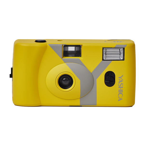 Yashica MF-1 Snapshot Camera Yellow | Reusable 35mm Film Camera