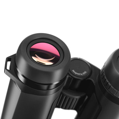 Zeiss 10x40 SFL binoculars with UHD optics, fast focus, wide view, and weatherproof design.