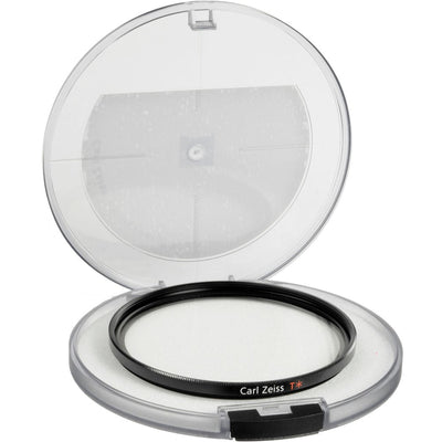Zeiss 72mm UV Filter. Protects lenses, reduces haze, and delivers sharp, clear images with premium optical glass and durable coatings.