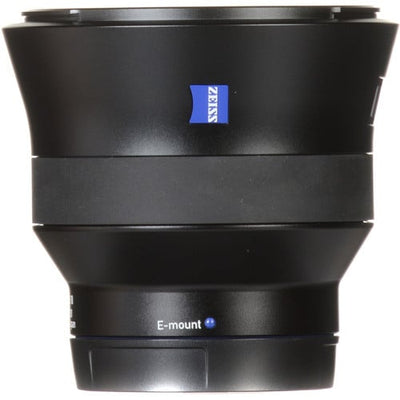 Zeiss Batis 18mm f/2.8 ultra-wide prime lens for Sony E full-frame mirrorless cameras.