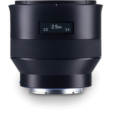 Zeiss Batis 25mm f/2 wide-angle prime lens for Sony E full-frame mirrorless cameras.