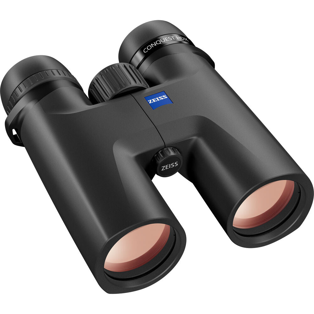 The Zeiss Conquest HDX binoculars offer premium optical performance with 90% light transmission and rugged design.