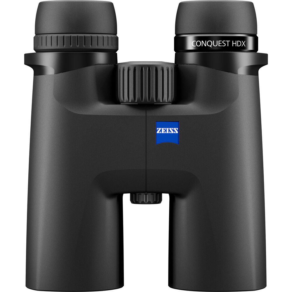 The Zeiss Conquest HDX binoculars offer premium optical performance with 90% light transmission and rugged design.