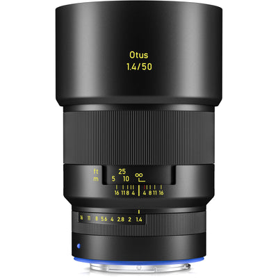 Zeiss Otus ML 50mm f/1.4 for Canon RF. Premium standard prime lens with f/1.4 aperture, superb sharpness, creamy bokeh, and durable all-metal housing.