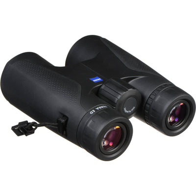 Premium Zeiss Terra 10x42 safari binoculars with wide 60° view and fogproof body.