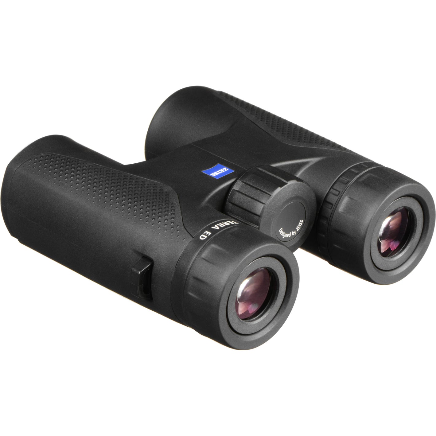 Black Zeiss Terra ED 8x32 binoculars with ED glass, wide view, waterproof and fog-proof design.