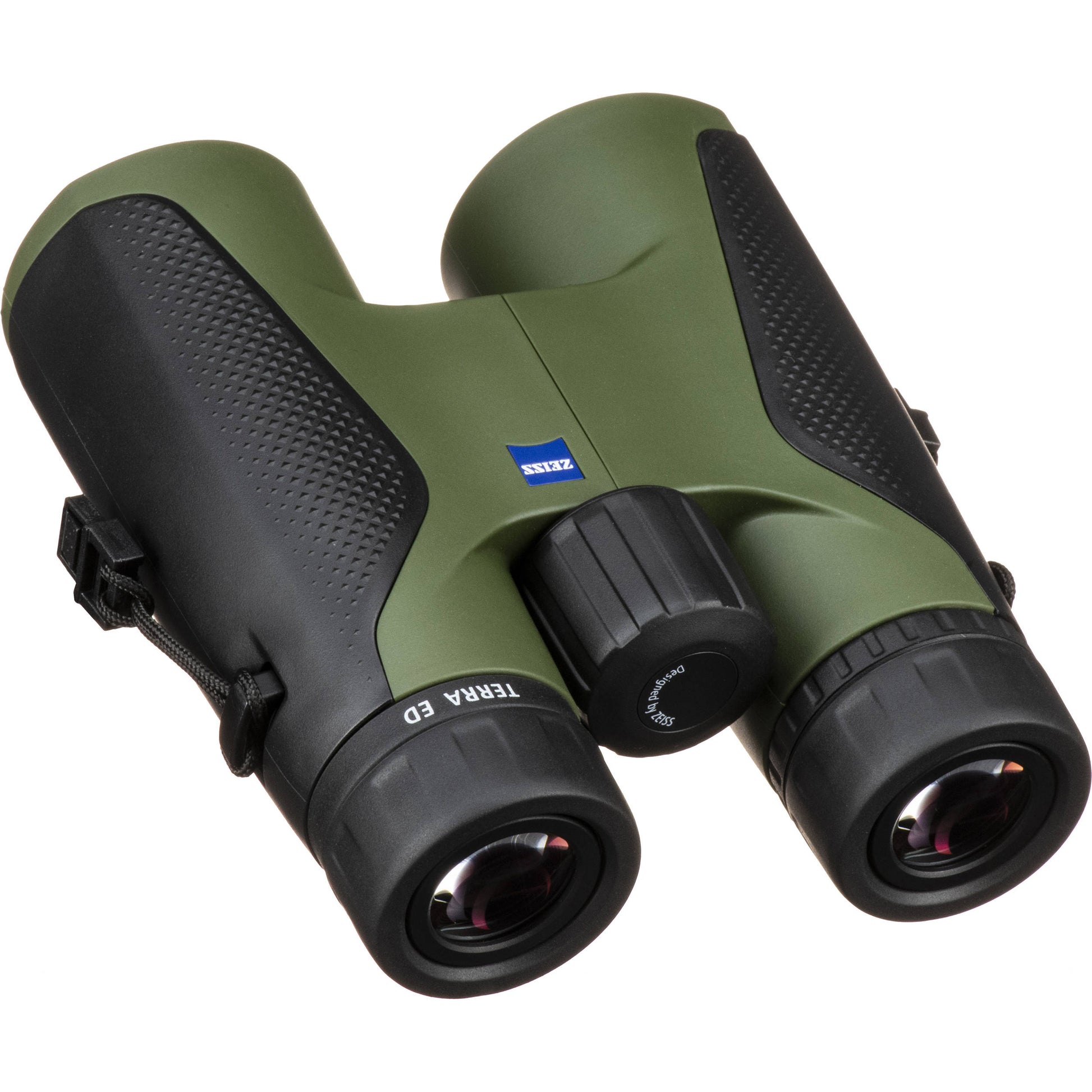 Zeiss Terra ED 8x42 binoculars with ED glass, waterproof design, 8x magnification, and compact build for hunting and outdoor use.