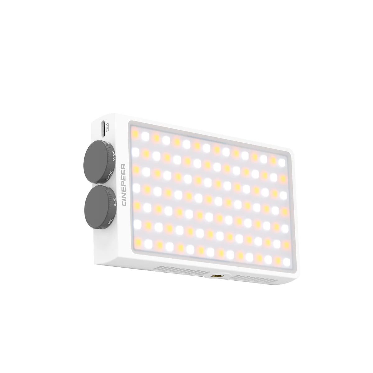 Zhiyun Cinepeer CM25 compact 25W fill light with adjustable 2700K-6200K colour temperature.