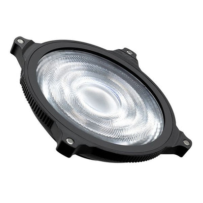 Zhiyun X100 RGB compact video light with full-colour output, vintage leather finish, and Mini Lens Reflector for bright, even lighting.