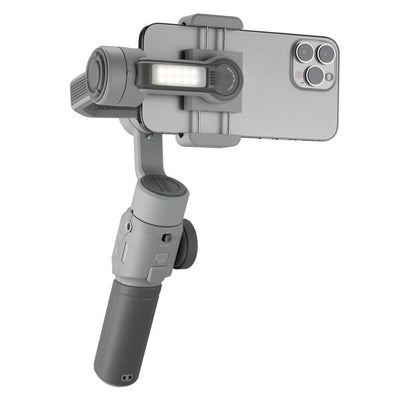 Cinepeer Smooth 5E smartphone gimbal with fill light
