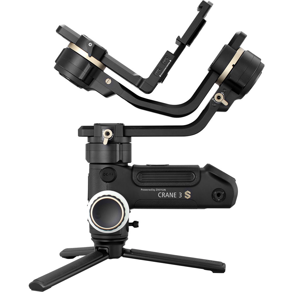 CRANE 3S stabiliser with advanced zoom and focus controls