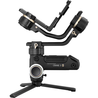 CRANE 3S stabiliser with advanced zoom and focus controls