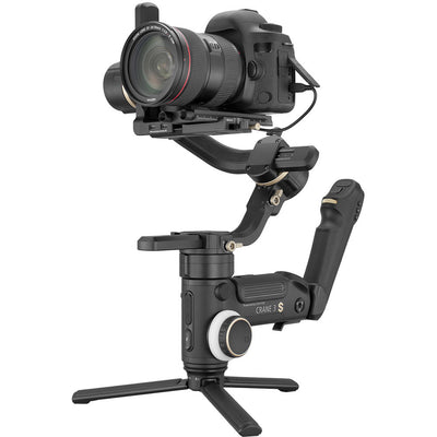 CRANE 3S stabiliser with advanced zoom and focus controls