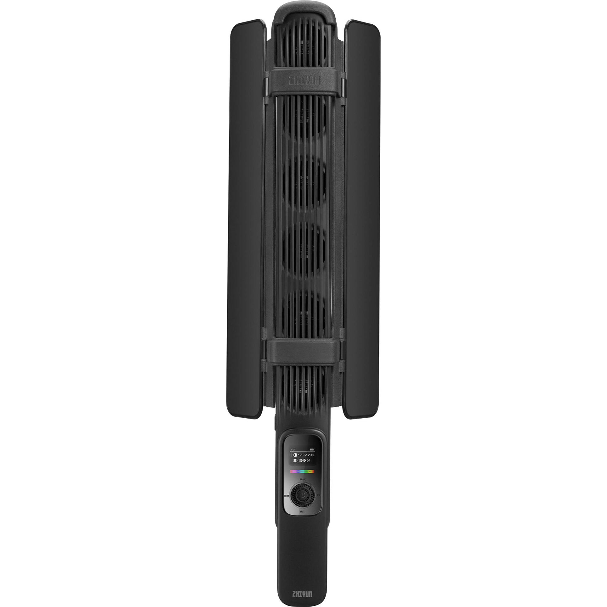 Zhiyun FIVERAY F100 RGB LED Light Stick with adjustable CCT and RGB lighting for professional shoots.
